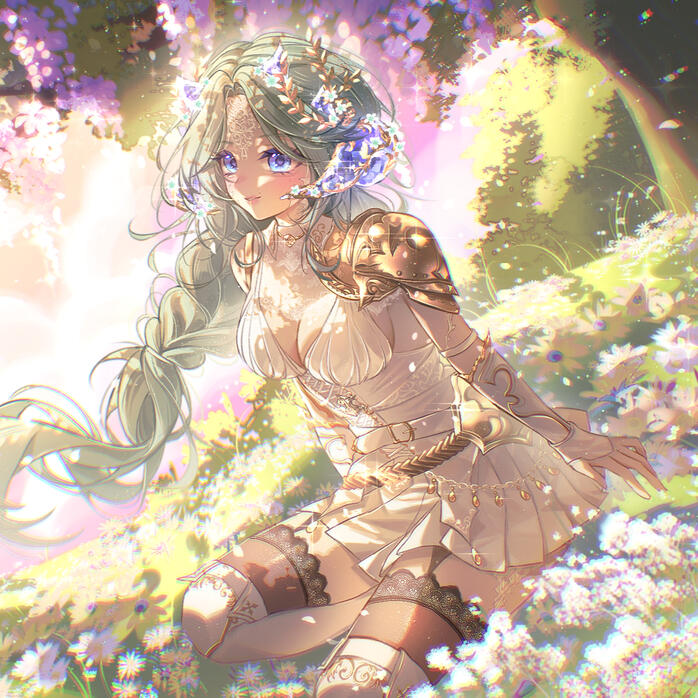 Flower Field by Yamiiko