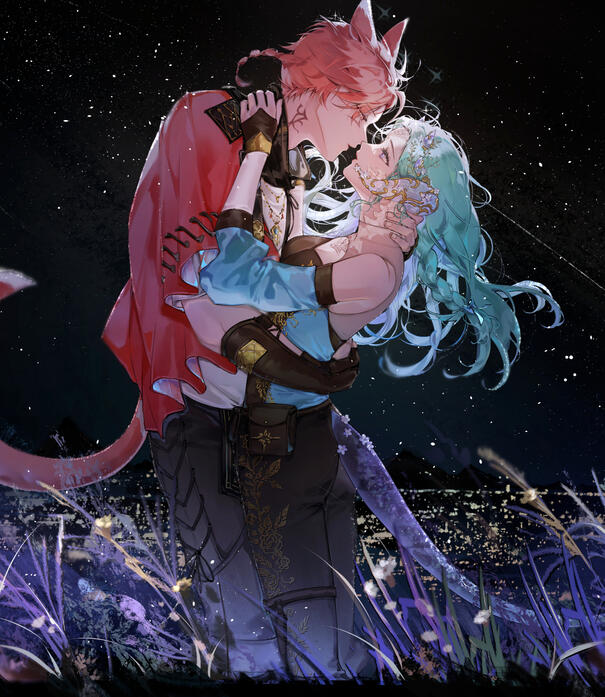 Starfall by @peachiqiqi